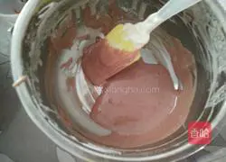 Latte Flower Chiffon Cake (baking pan method) recipe 16