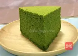 Illustration of Matcha Chiffon Cake 16