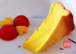 Illustration of how to make chiffon cake 20
