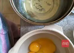 Illustration of how to make chiffon cake 2