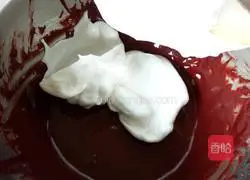 Red Velvet Chiffon Cake (fluff marshmallow version) Recipe Illustration 7