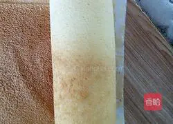 Cream Purple Sweet Potato Cake Roll Recipe Illustration 16