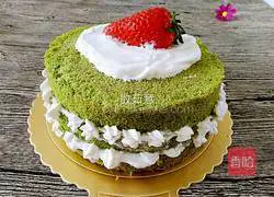 Illustration of how to make small fresh cream cake 9