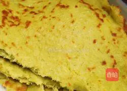 Illustration of how to make egg pancakes with celery residue 4