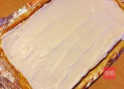 Illustration of how to make cream hand-rolled cake 12