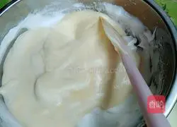 Chiba pattern chiffon cake recipe 13