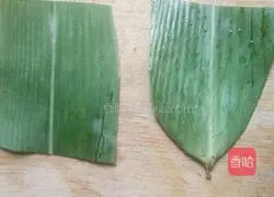Illustration of how to make rice cakes wrapped in bamboo leaves 3