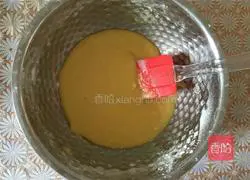 Illustration of how to make chiffon cake 7