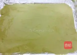 Cranberry Matcha Cake Roll Recipe Illustration 18