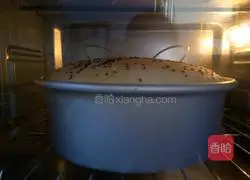 Illustration of how to make eight-inch chiffon cake embryo 17