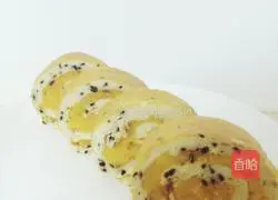 Sesame Potato Mashed Cake Roll Recipe Illustration 6