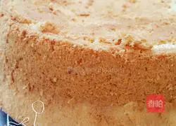 Illustration of how to make chiffon cake 26