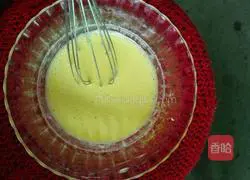 Zebra pattern chiffon cake recipe 5