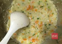 Illustration of how to make potato and lotus root cake 6