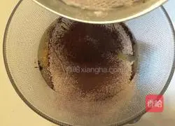 Cocoa chiffon cake (eight inches) Illustration of how to do it 3