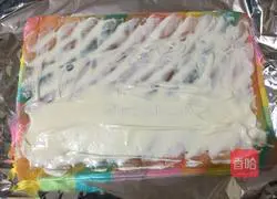 Rainbow Cake Roll Recipe Illustration 20