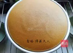 Illustration of how to make hot noodle chiffon cake (8 inches) 16