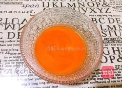 Carrot chiffon Illustration of how to make a cake (eight inches) 1