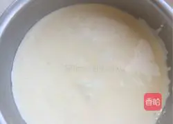 Illustration of how to make chiffon cake 7