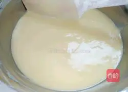 Chiba pattern chiffon cake recipe 5