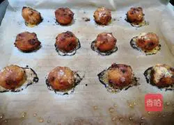 Illustration of how to make red bean paste and egg yolk cake 2