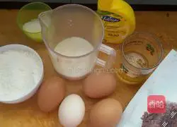 Cow pattern cake roll.Recipe 1