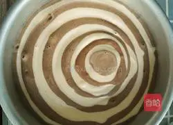 Zebra pattern chiffon cake recipe 14