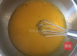 Illustration of how to make chiffon cake 3