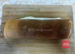 Cream yellow peach cake roll recipe 24