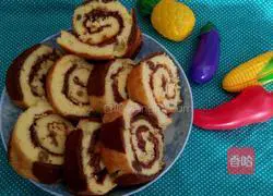 Cow pattern cake roll recipe 15