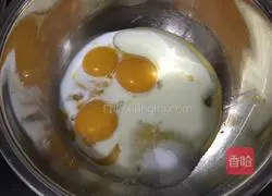 Illustration of how to make cocoa cream layer cake 2