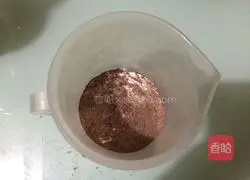 Six inches of cocoa Illustration of how to make chiffon cake 2