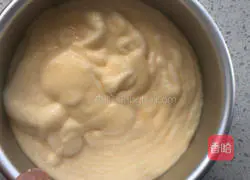 Illustration of how to make chiffon cake that you can really try 8