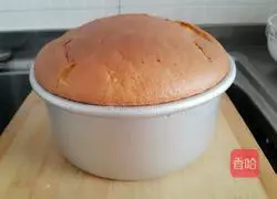 Illustration of how to make chiffon cake 11