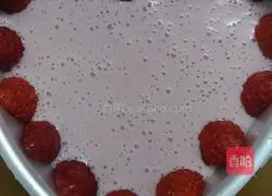 Strawberry cheese mousse cake (without whipping cream) illustration 13