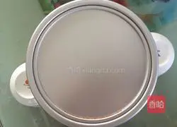 Illustration of how to make dragon fruit chiffon cake 13