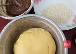 Illustration of making jujube pumpkin cake 2