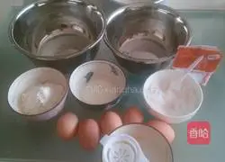 Chiffon cake (8 inches) Illustration of how to do it 1