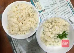 Potato and lotus root cake recipe 1