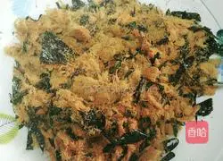 Seaweed and Meat Floss Becks Cake#Meat and Floss Roll Cake Recipe Illustration 12