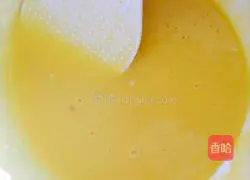 Illustration of how to make chiffon cake 2