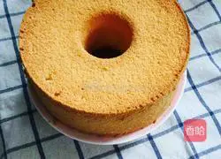 Illustration of how to make chiffon cake (18cm hollow mold) 20