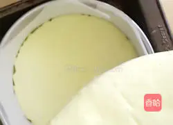 Illustration of how to make coconut light cheese (cheese) cake 8