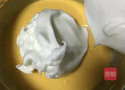 Illustration of how to make orange and tiger skin cake rolls 11