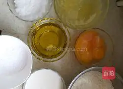 Chiffon cake Illustration of how to do it 1