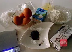 Illustration of how to make cow cake rolls 1