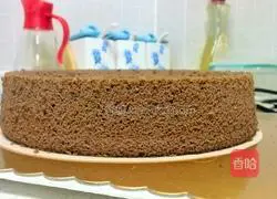 Cocoa Chiffon Cake 8-inch Recipe Illustration 18