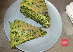 Thousand-layer chive egg pancake recipe 5