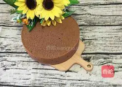 Illustration of how to make eight-inch cocoa chiffon cake 17