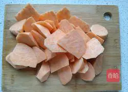 Illustration of how to make sweet potato glutinous rice cakes 3